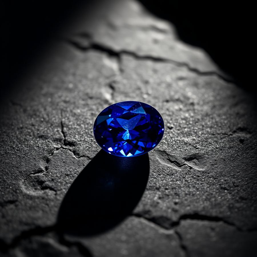 Ceylon Blue Sapphire from Sri Lanka